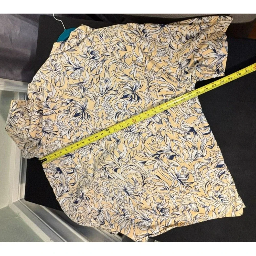 Polo Jean Co. Ralph Lauren Hawaiian Beach Loop Collar Shirt Large RN67437 - Picture 2 of 7